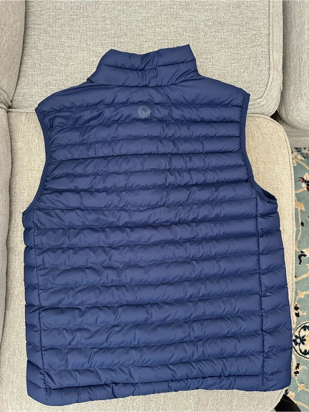 NWT Marmot Navy Quilted Puffer Vest